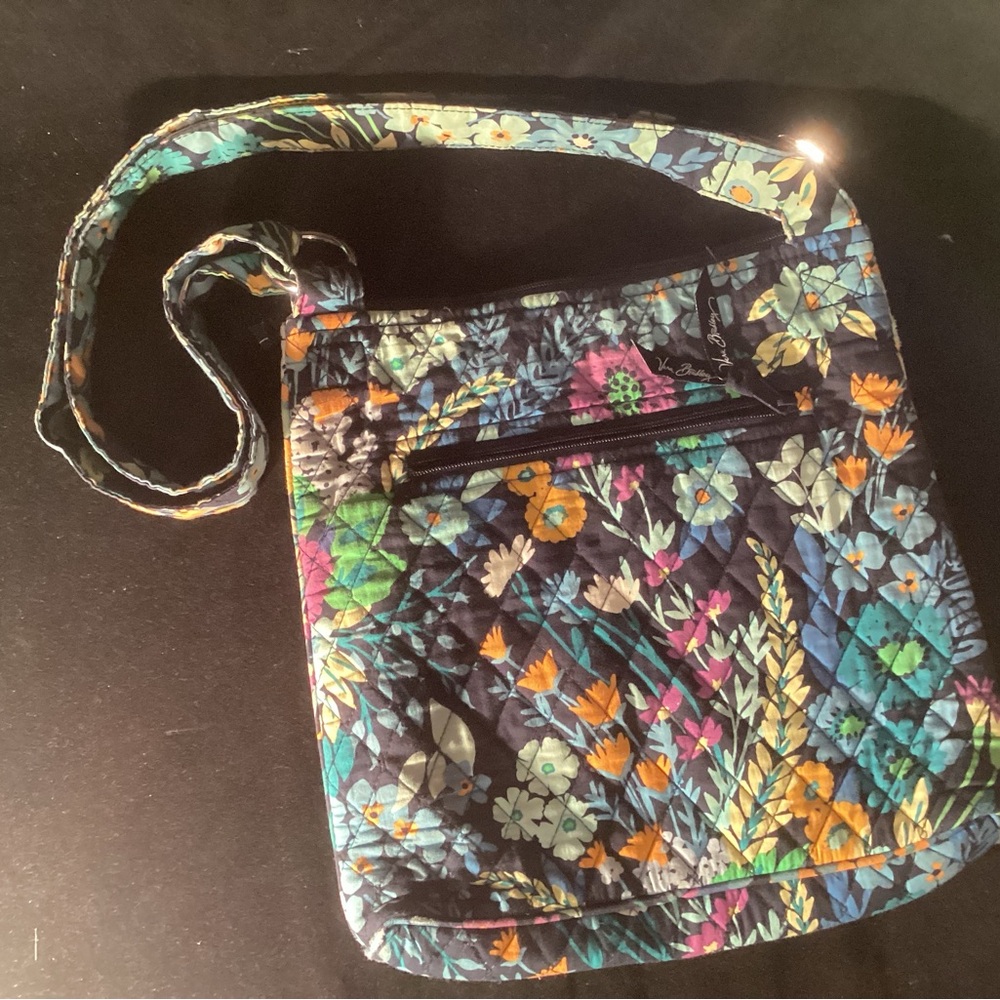 Vera Bradley Blue Floral Crossbody Bag